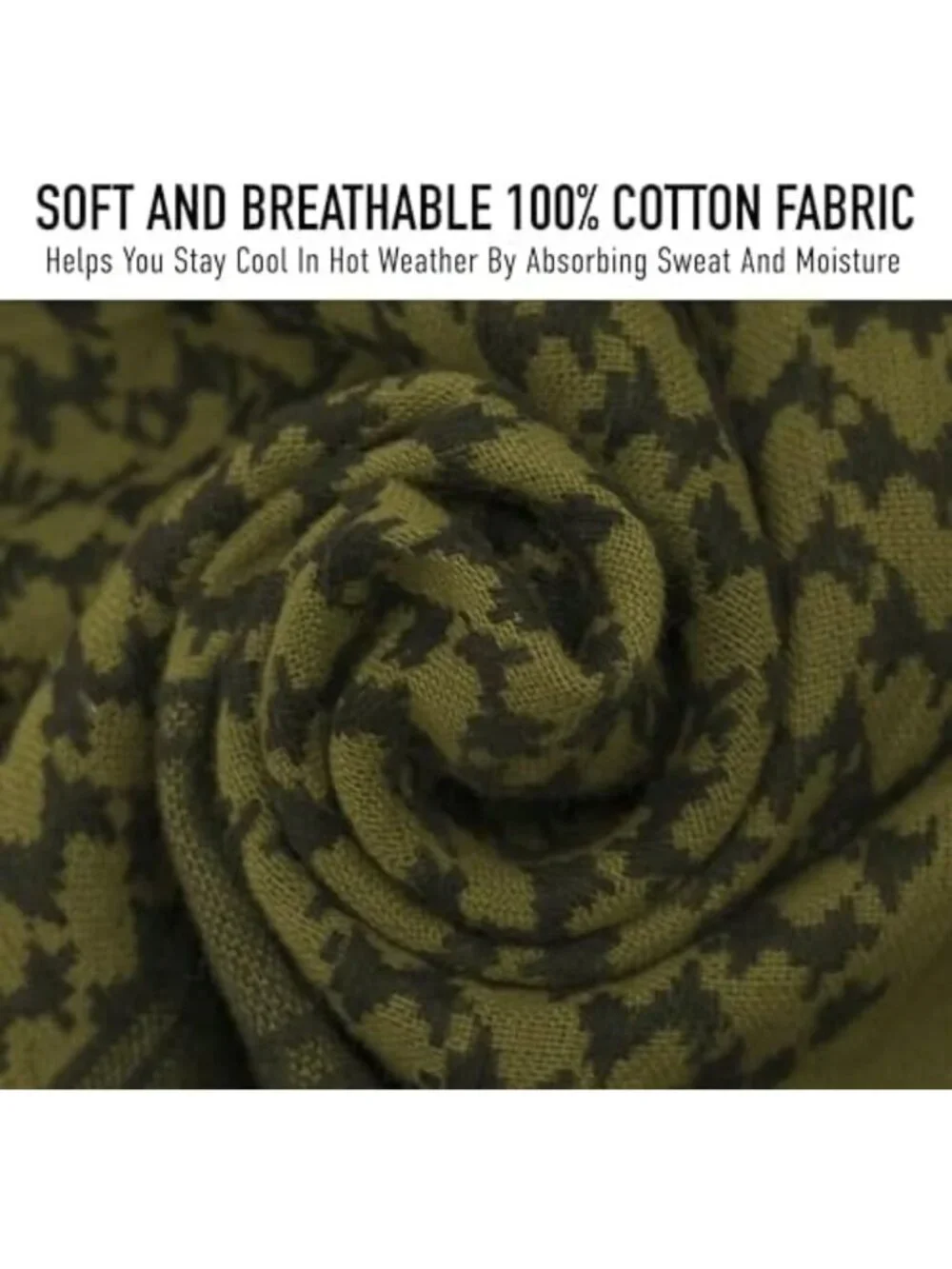 Tactical Desert Shemagh Scarf | Lightweight, Versatile, Stylish Headwear